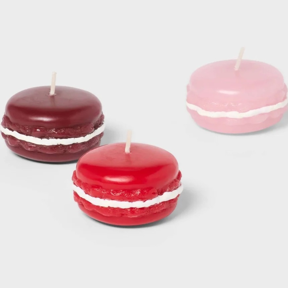Threshold Macaron Tealight Candles Set Pink Dessert Candles NWT/NIB - Picture 4 of 4